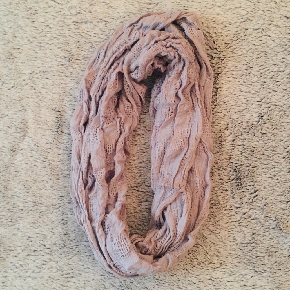 Gray Infinity Scarf
